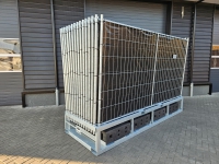 Bouwhekken gezeild zwart